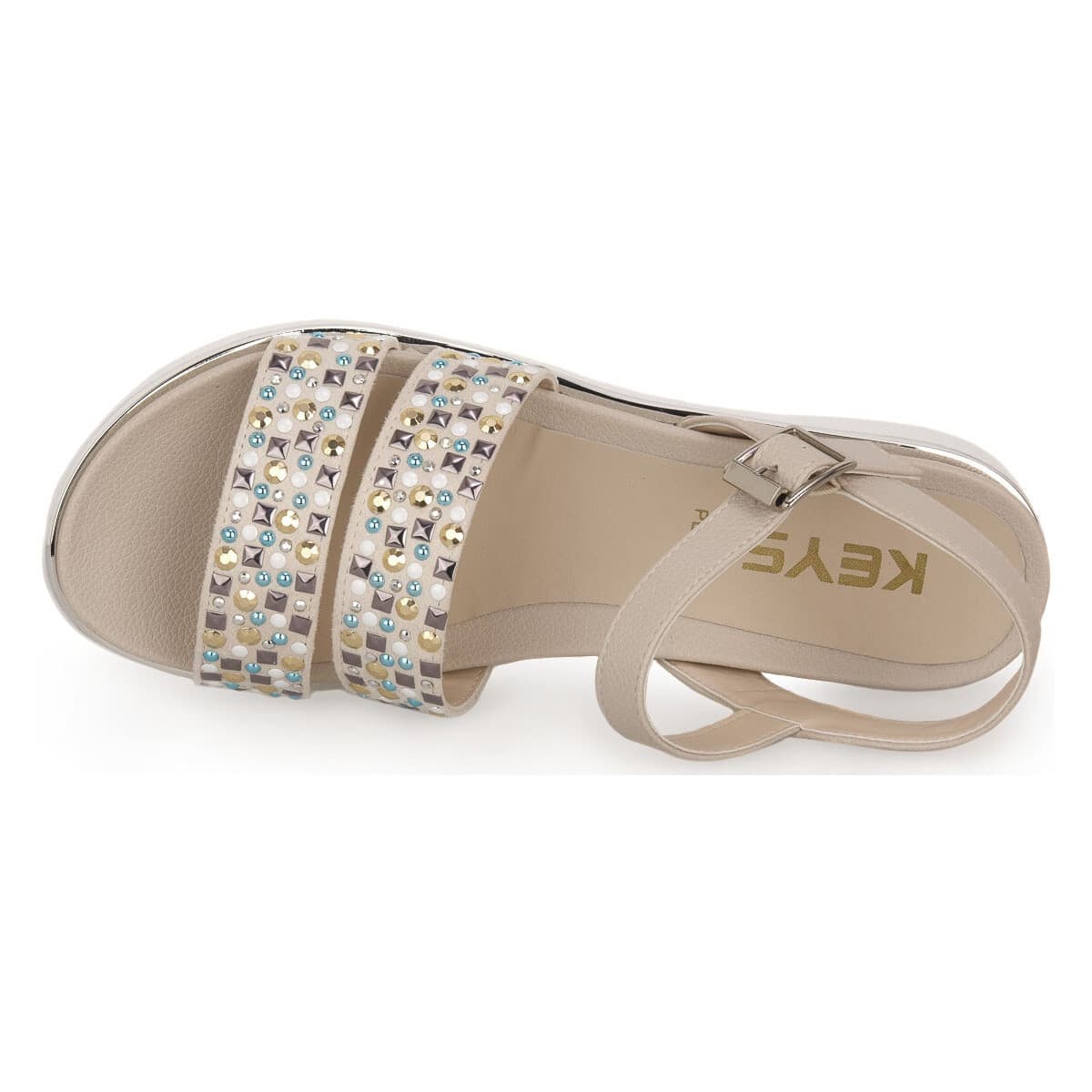 Women's Sandals Keys Beige