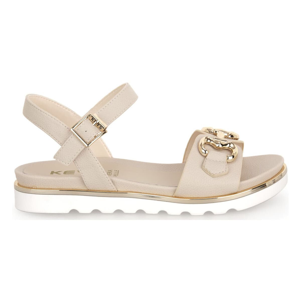 Women's Sandals Keys Beige