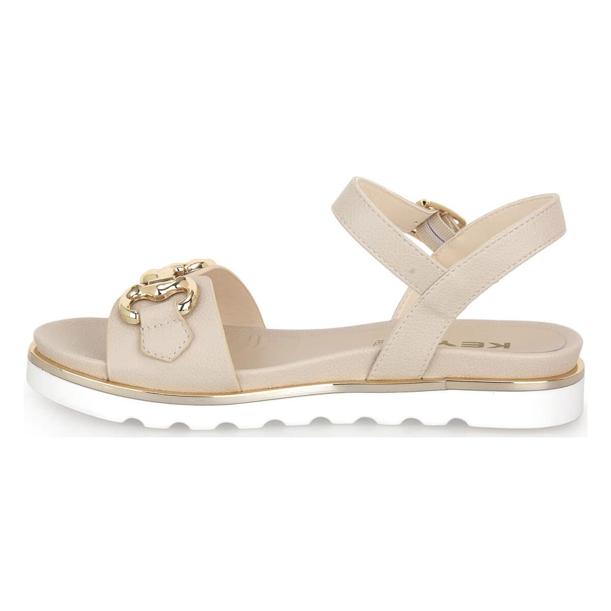 Women's Sandals Keys Beige