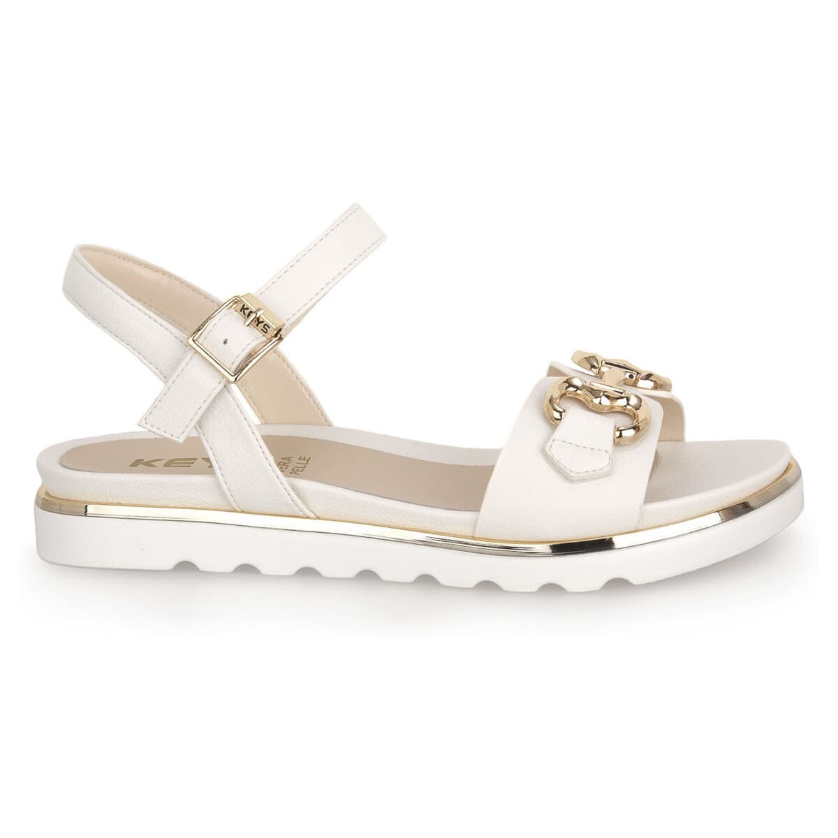 Women's Sandals Keys White