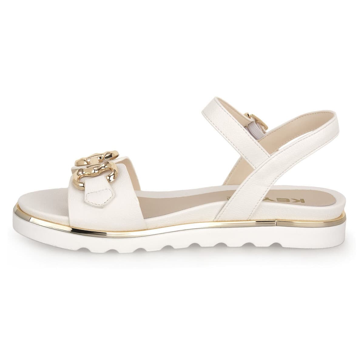 Women's Sandals Keys White