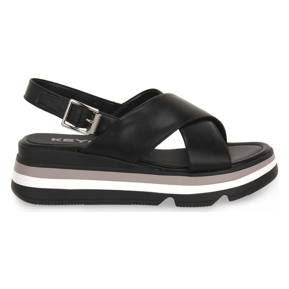Women's Platforms Keys Black