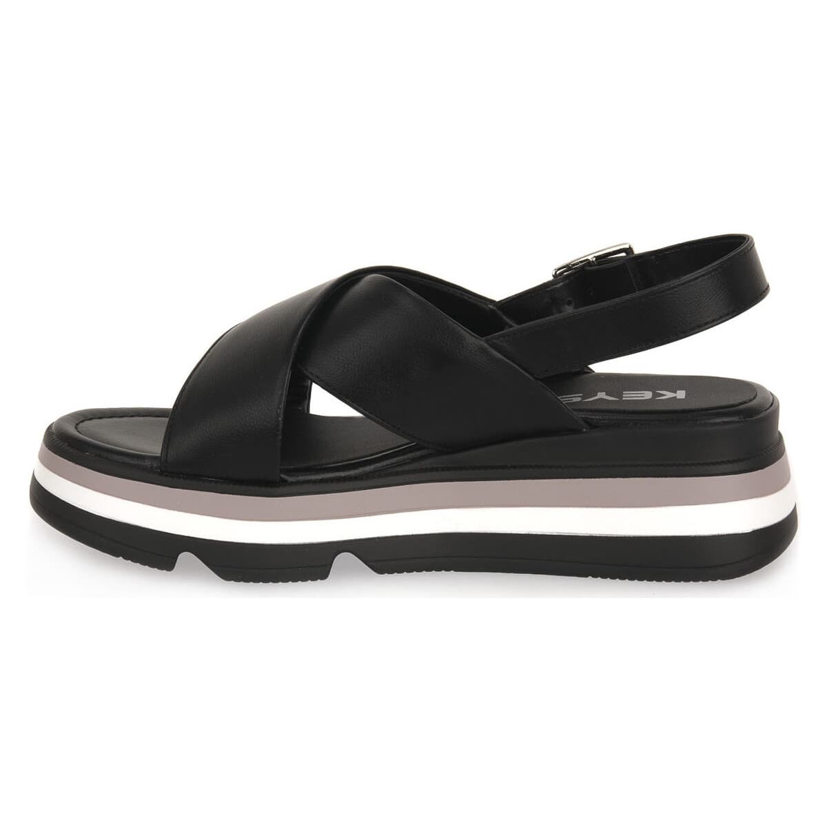 Women's Platforms Keys Black