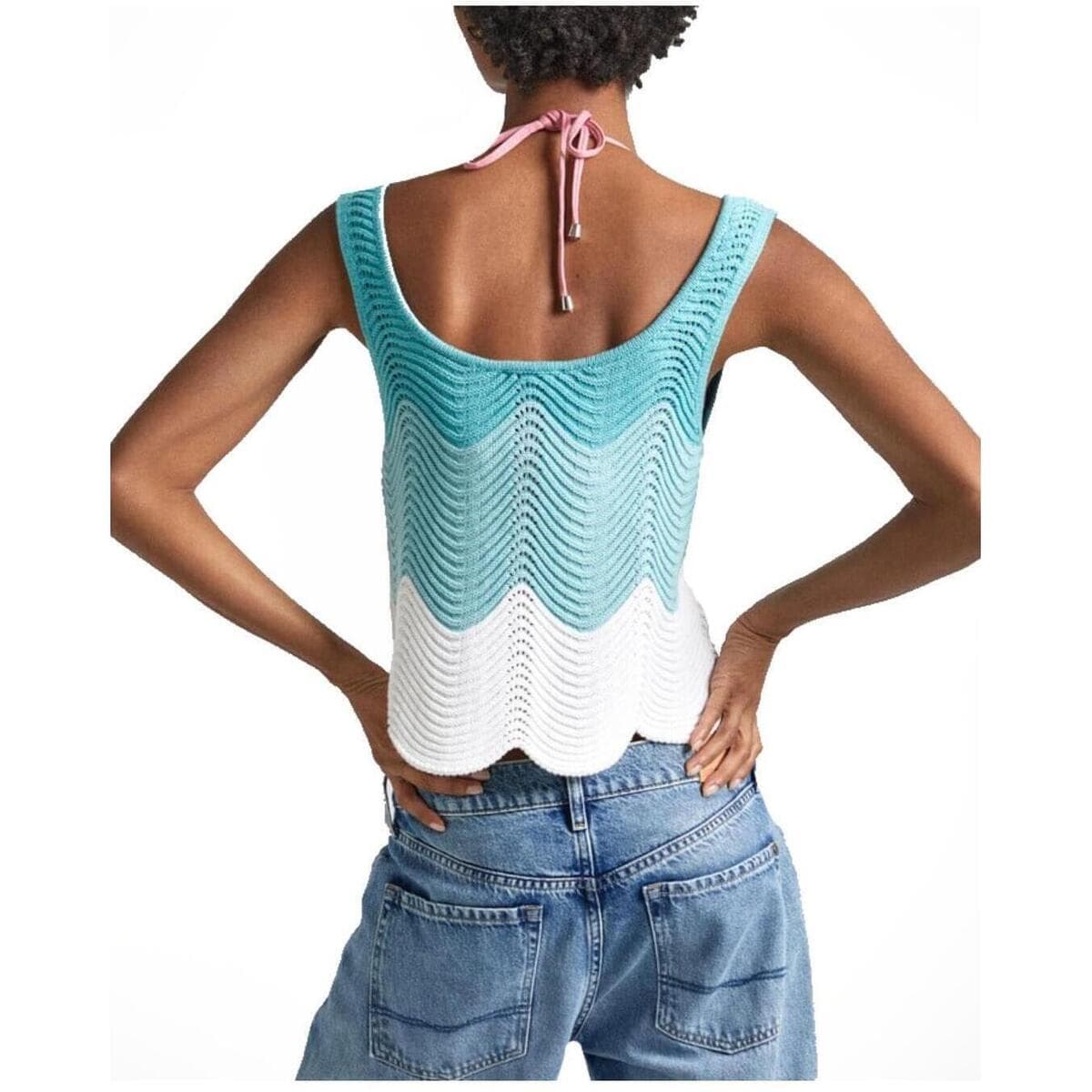 Women's T-Shirts Pepe Jeans Blue