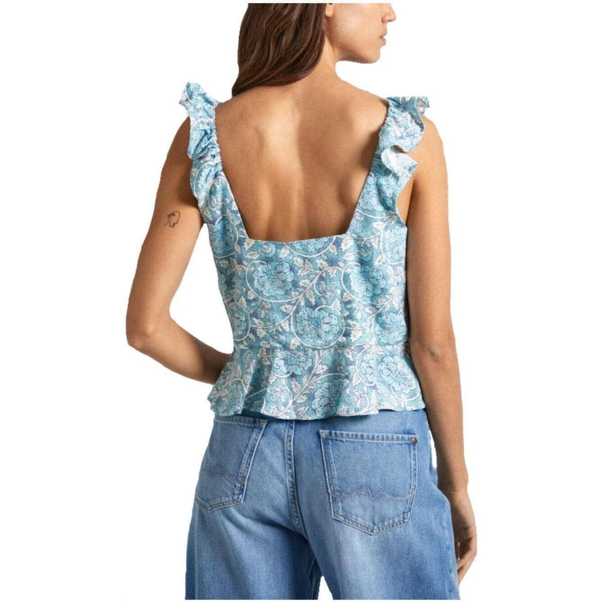 Women's T-Shirts Pepe Jeans Yellow