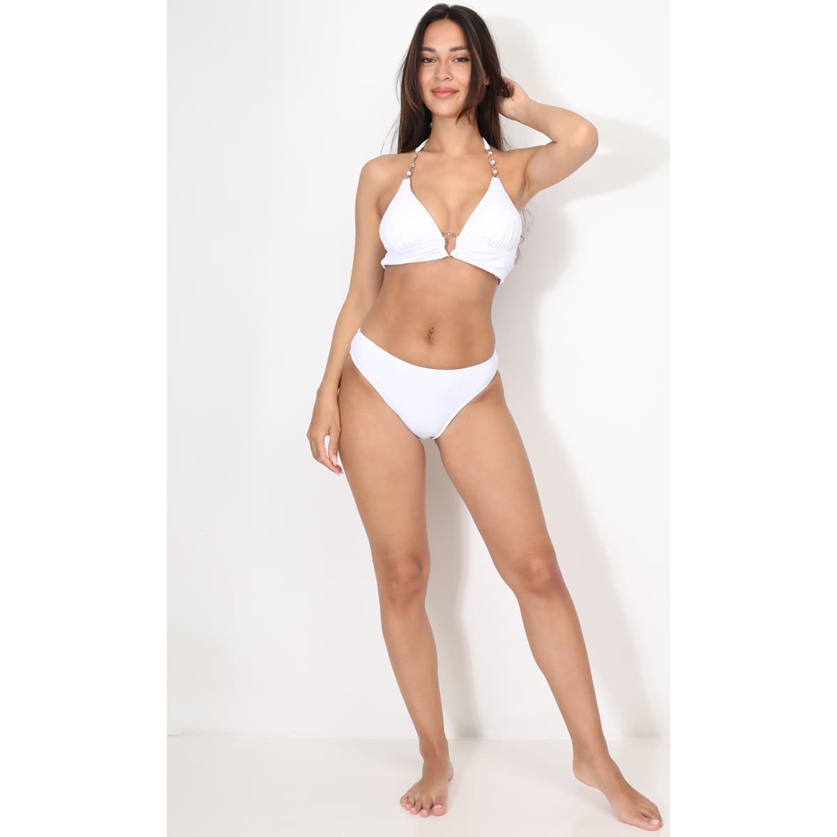 Women's Swimwear La Modeuse White