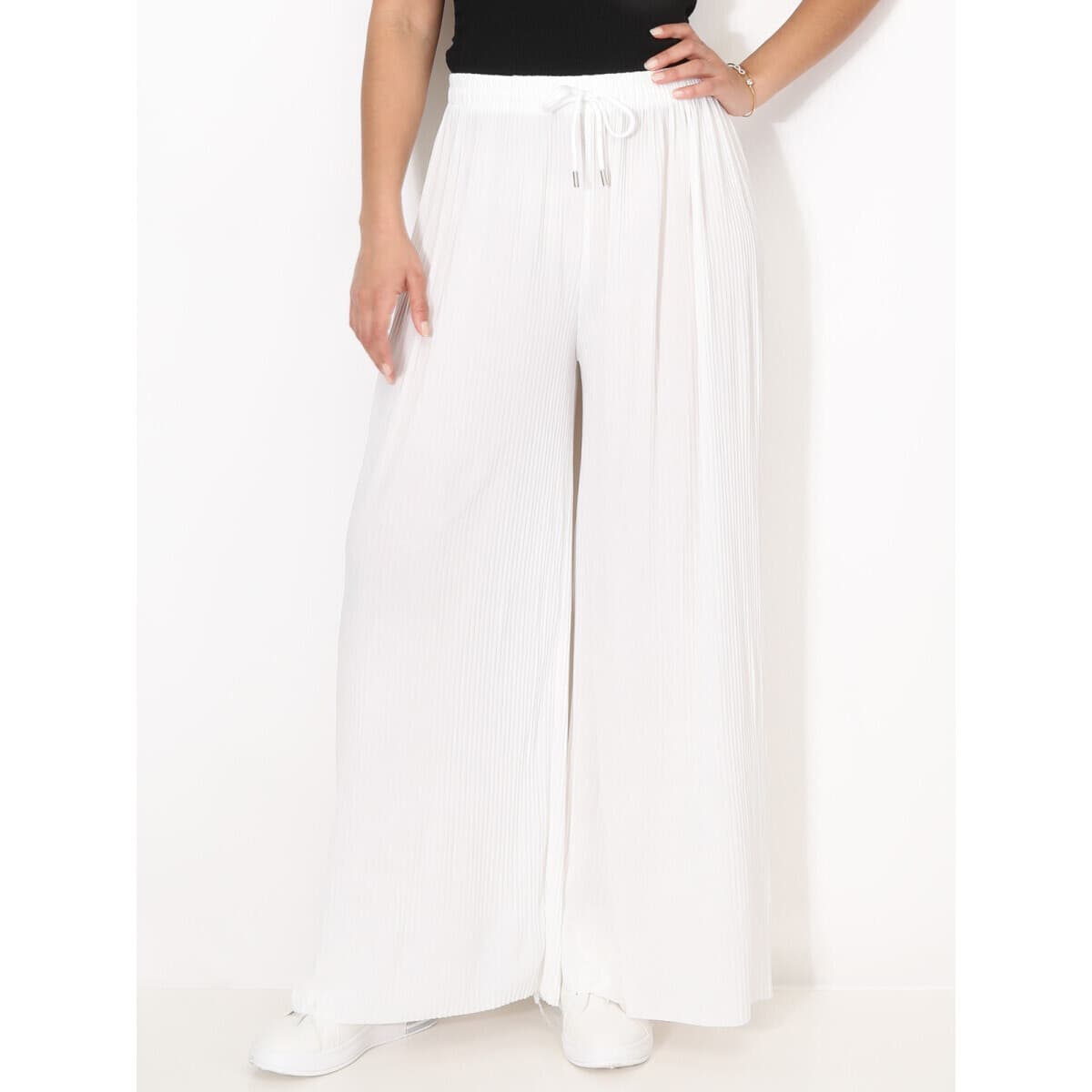 Women's Pants La Modeuse White