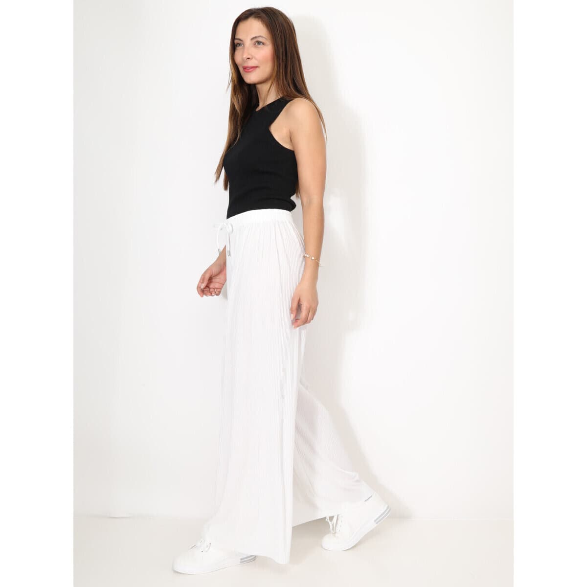 Women's Pants La Modeuse White