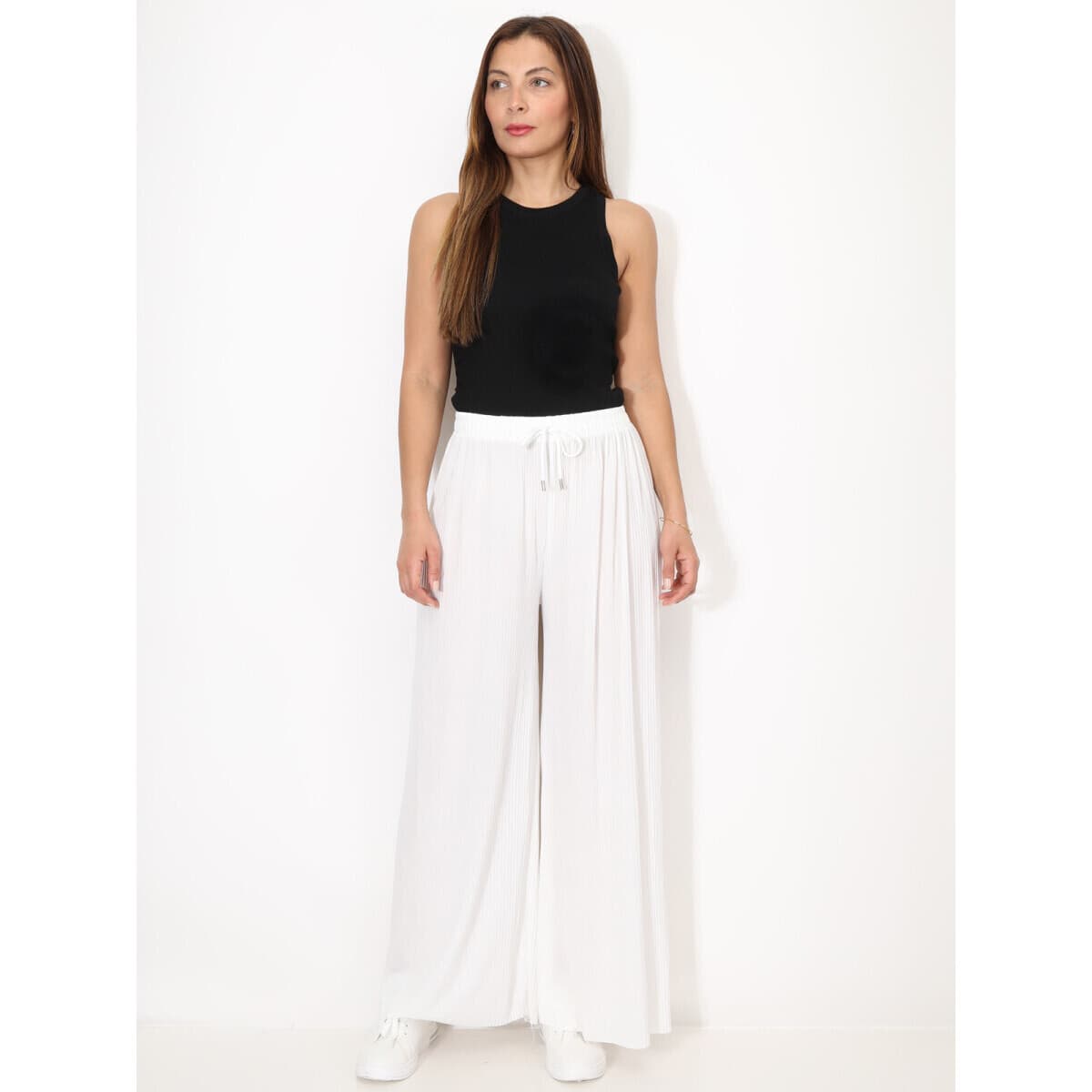Women's Pants La Modeuse White