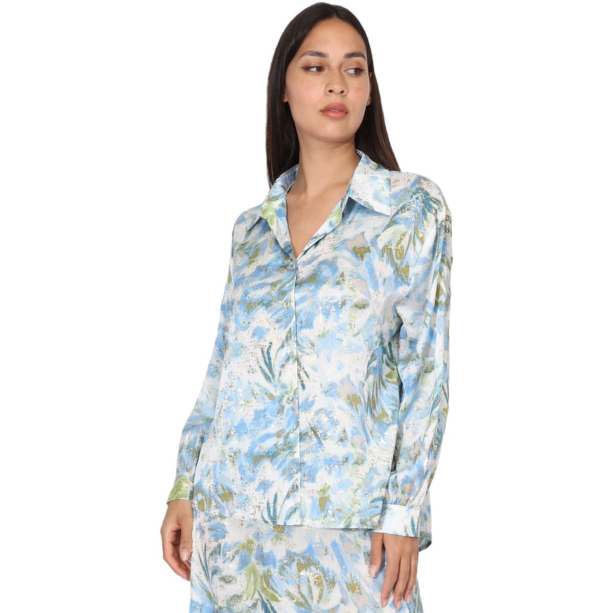 Women's Shirts La Modeuse Blue