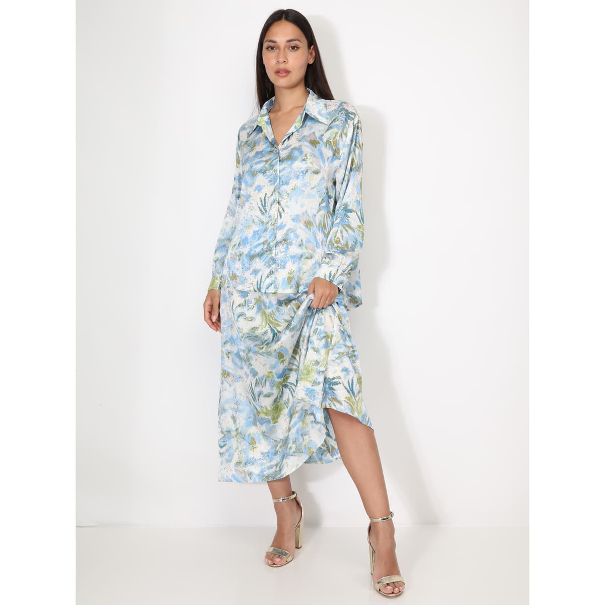 Women's Shirts La Modeuse Blue