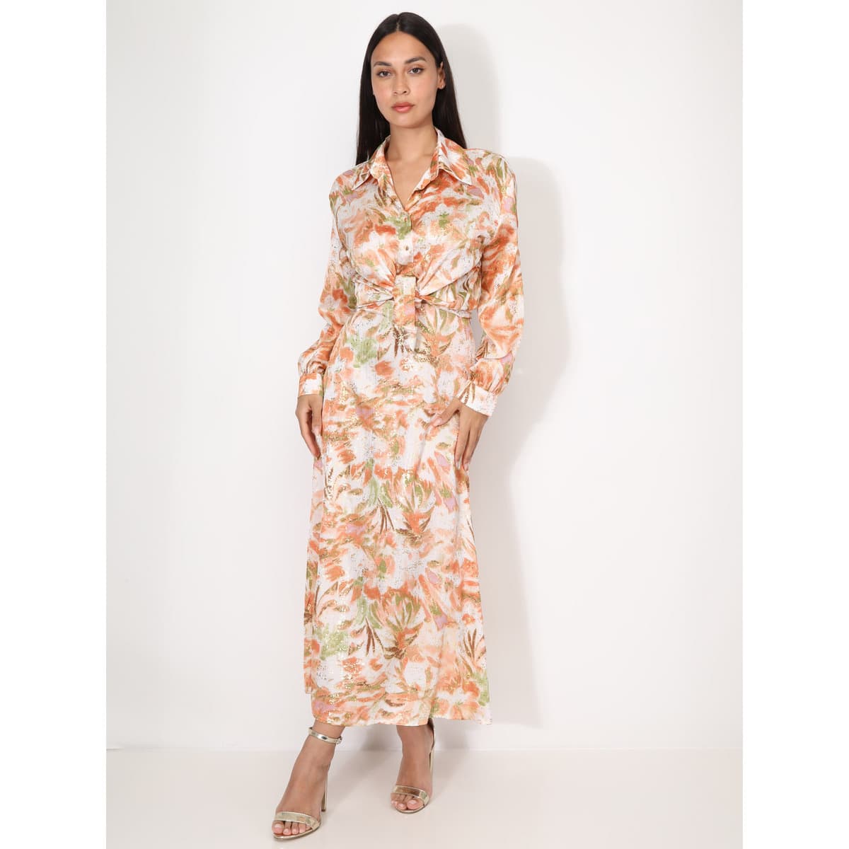 Women's Shirts La Modeuse Orange