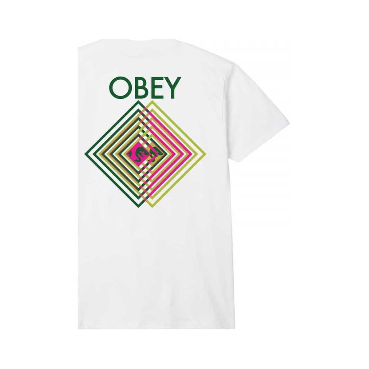 Men's T-Shirts Obey White