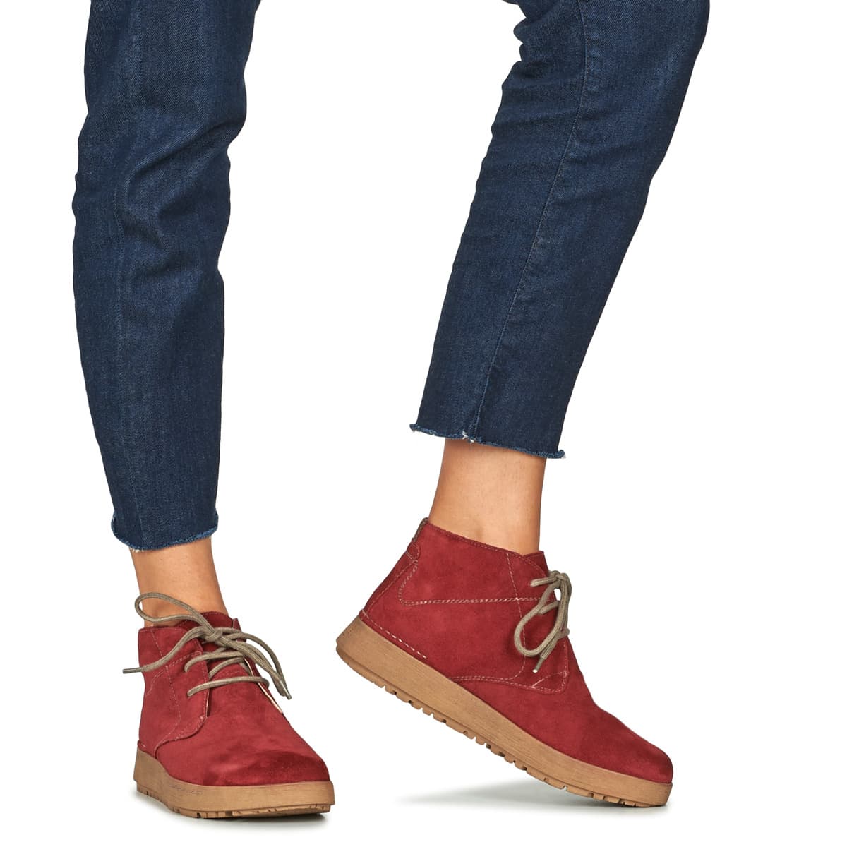 Women's Boots Josef Seibel Red