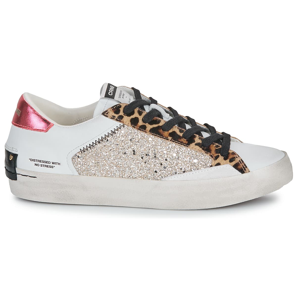 Women's Sneakers Crime London White