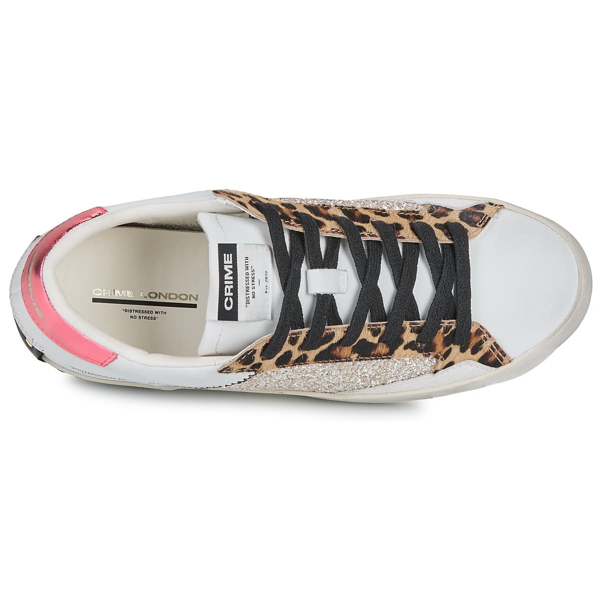 Women's Sneakers Crime London White