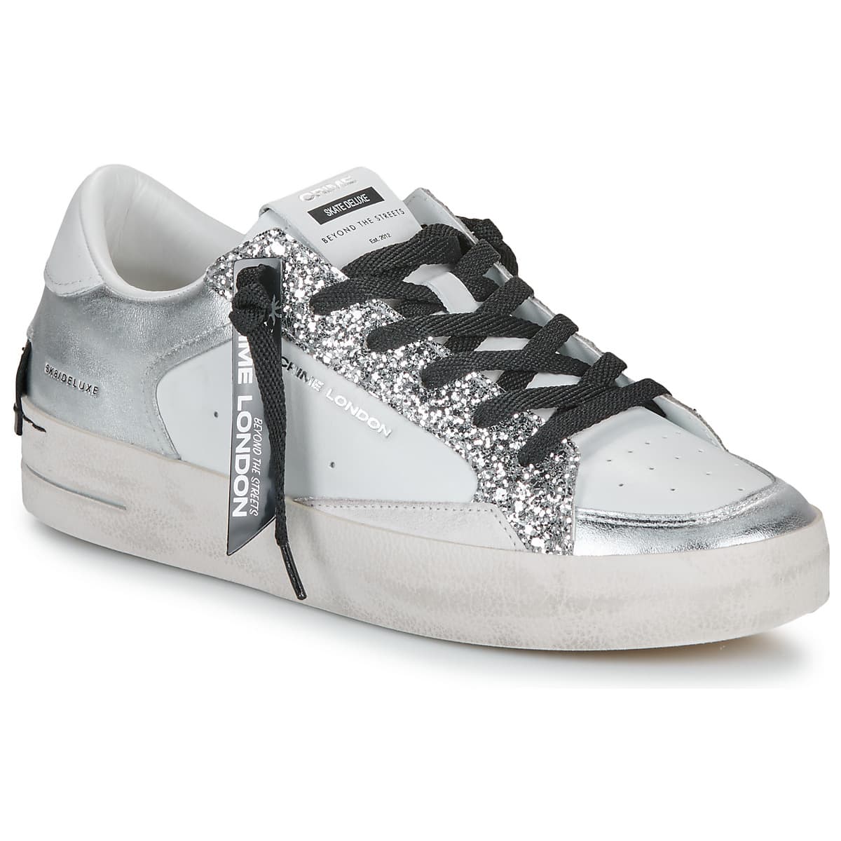Women's Sneakers Crime London White