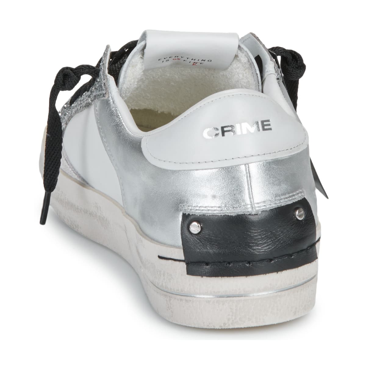 Women's Sneakers Crime London White