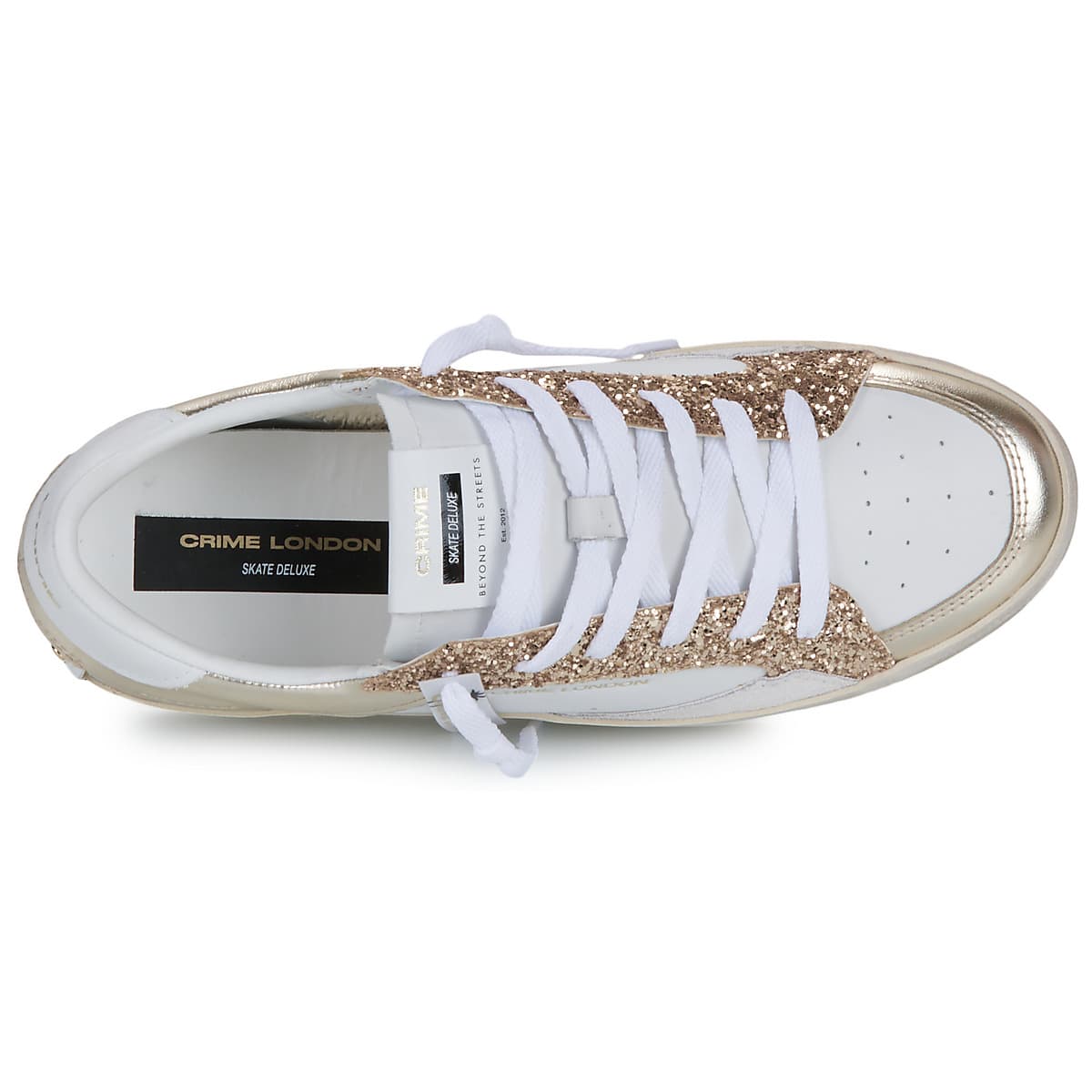 Women's Sneakers Crime London White
