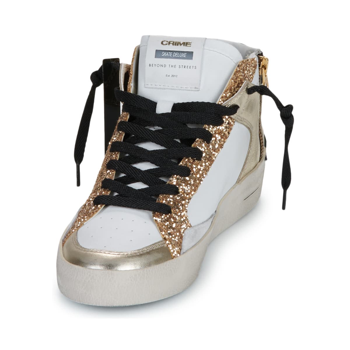 Women's Sneakers Crime London White