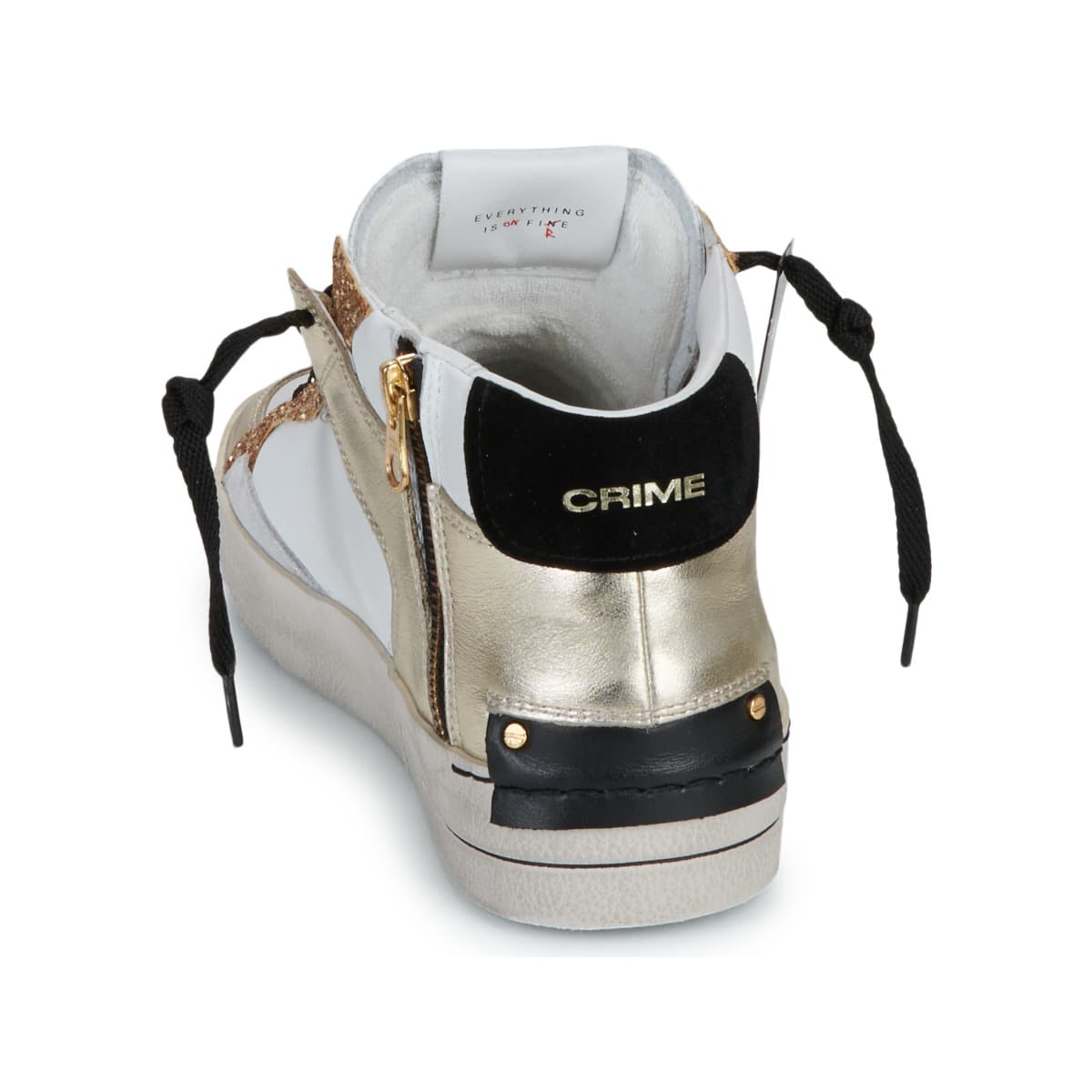 Women's Sneakers Crime London White