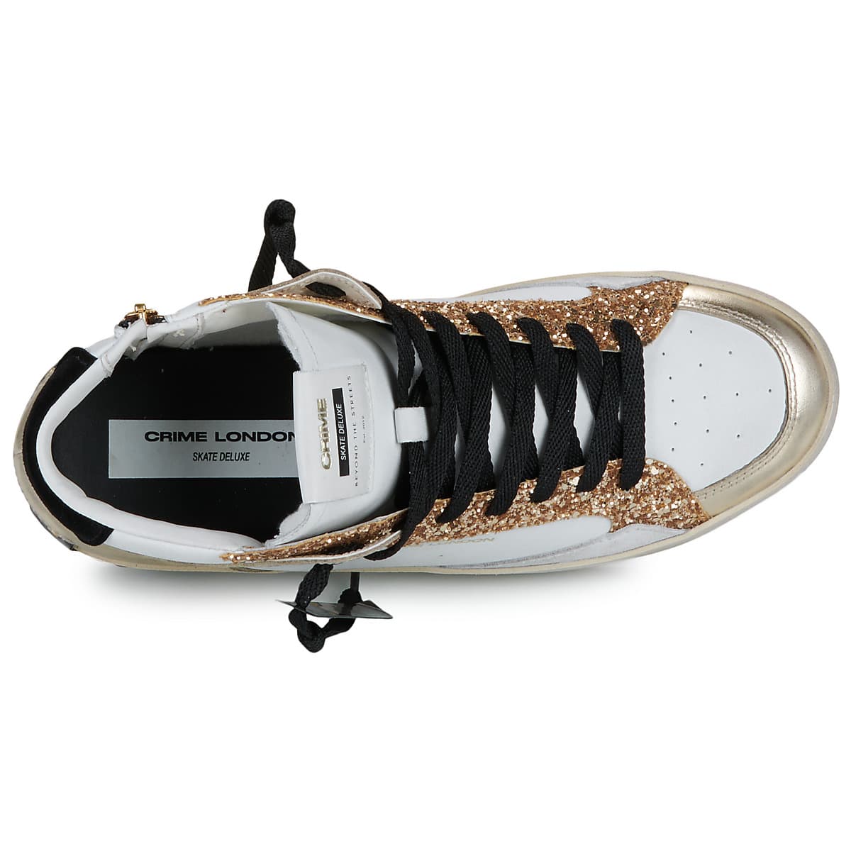 Women's Sneakers Crime London White