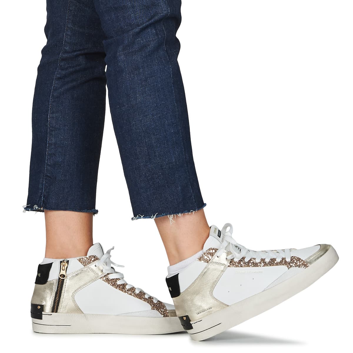 Women's Sneakers Crime London White