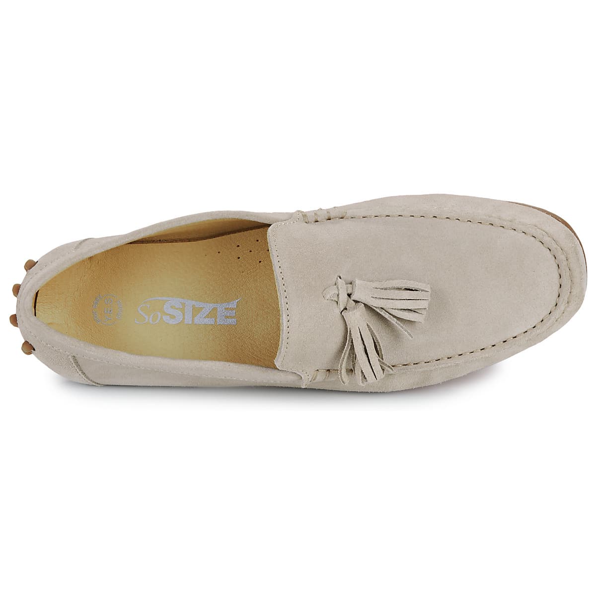 Women's Loafers So Size Beige