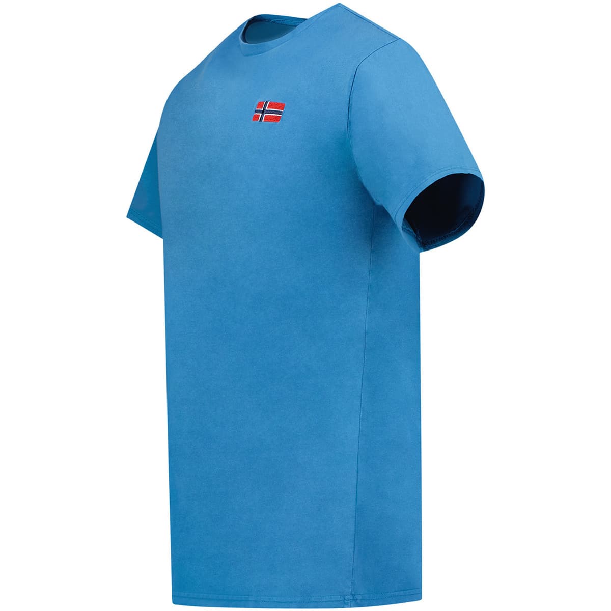 Men's T-Shirts Geographical Norway Blue