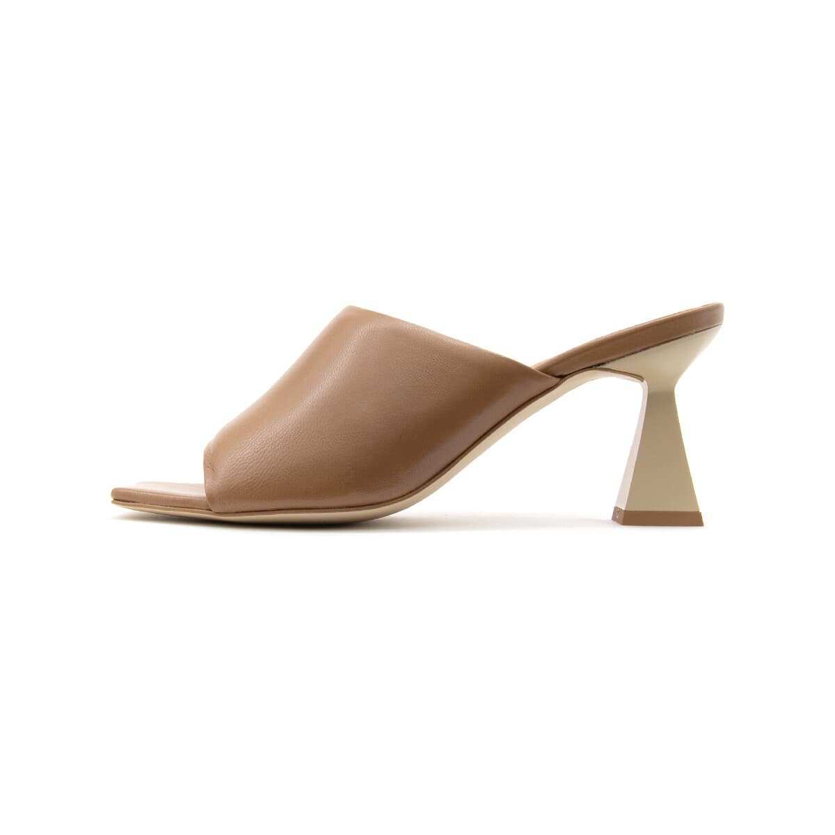 Mules Paola Ferri LEATHER HIGH HEEL MULES WOMEN
