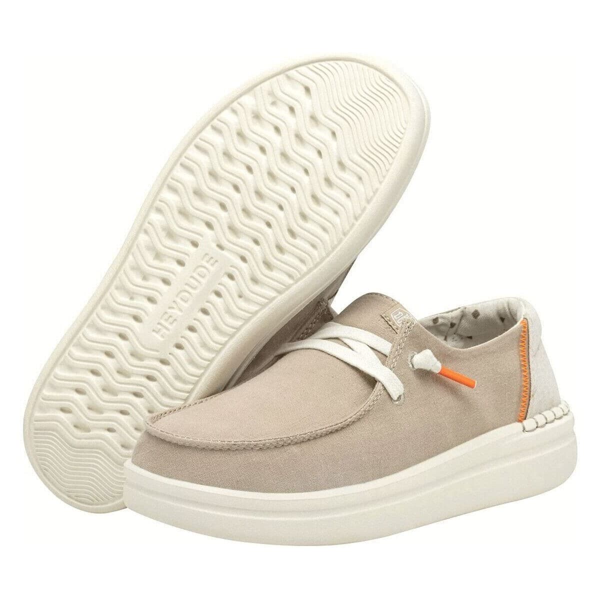 Women's Derby Shoes HEYDUDE Beige