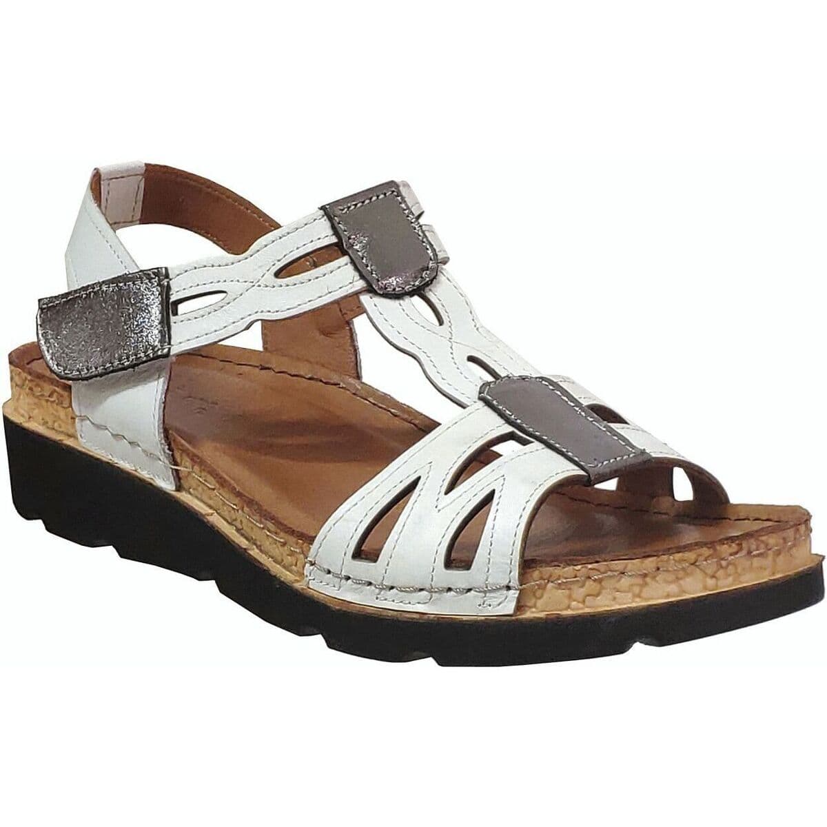 Women's Platforms Karyoka White