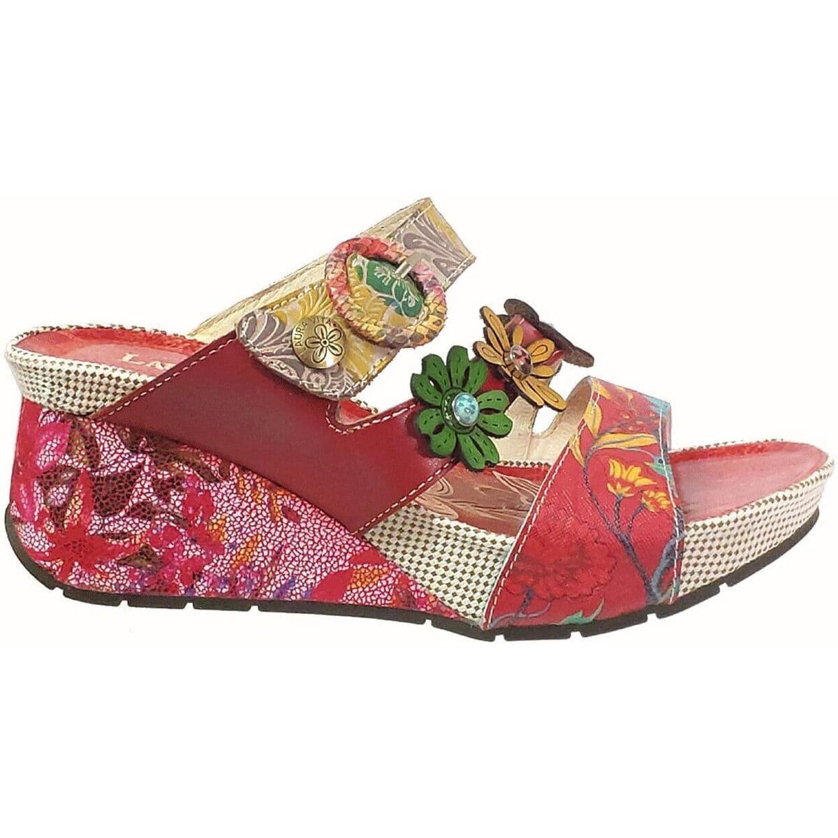 Women's Mules Laura Vita Red