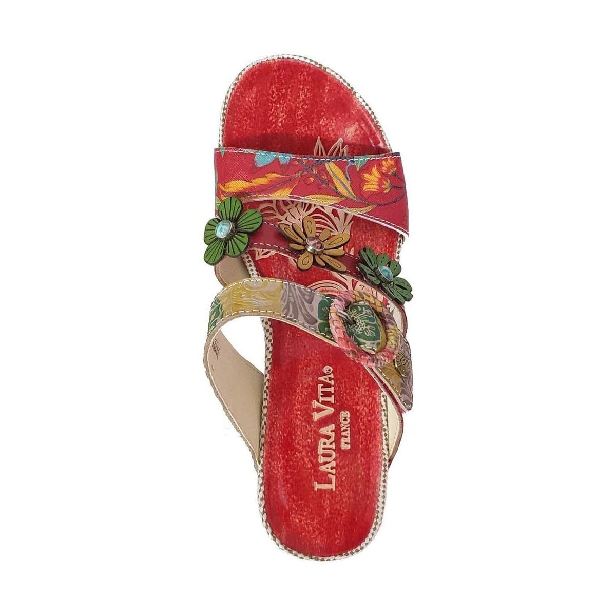 Women's Mules Laura Vita Red
