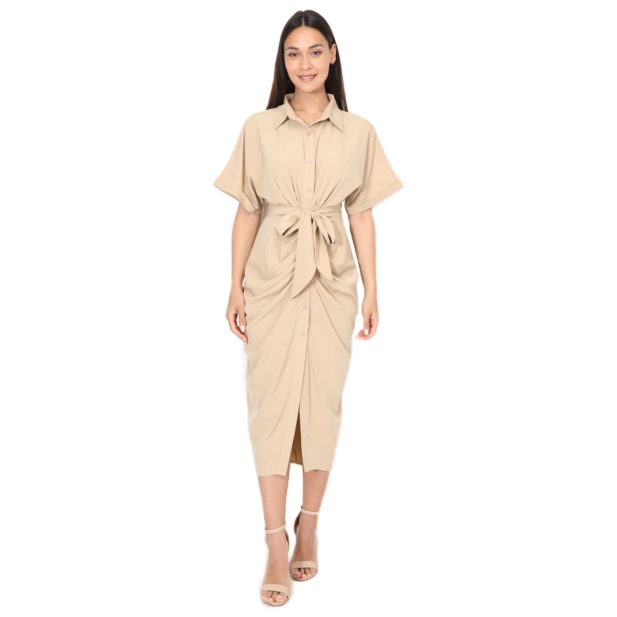 Women's Dresses La Modeuse Beige