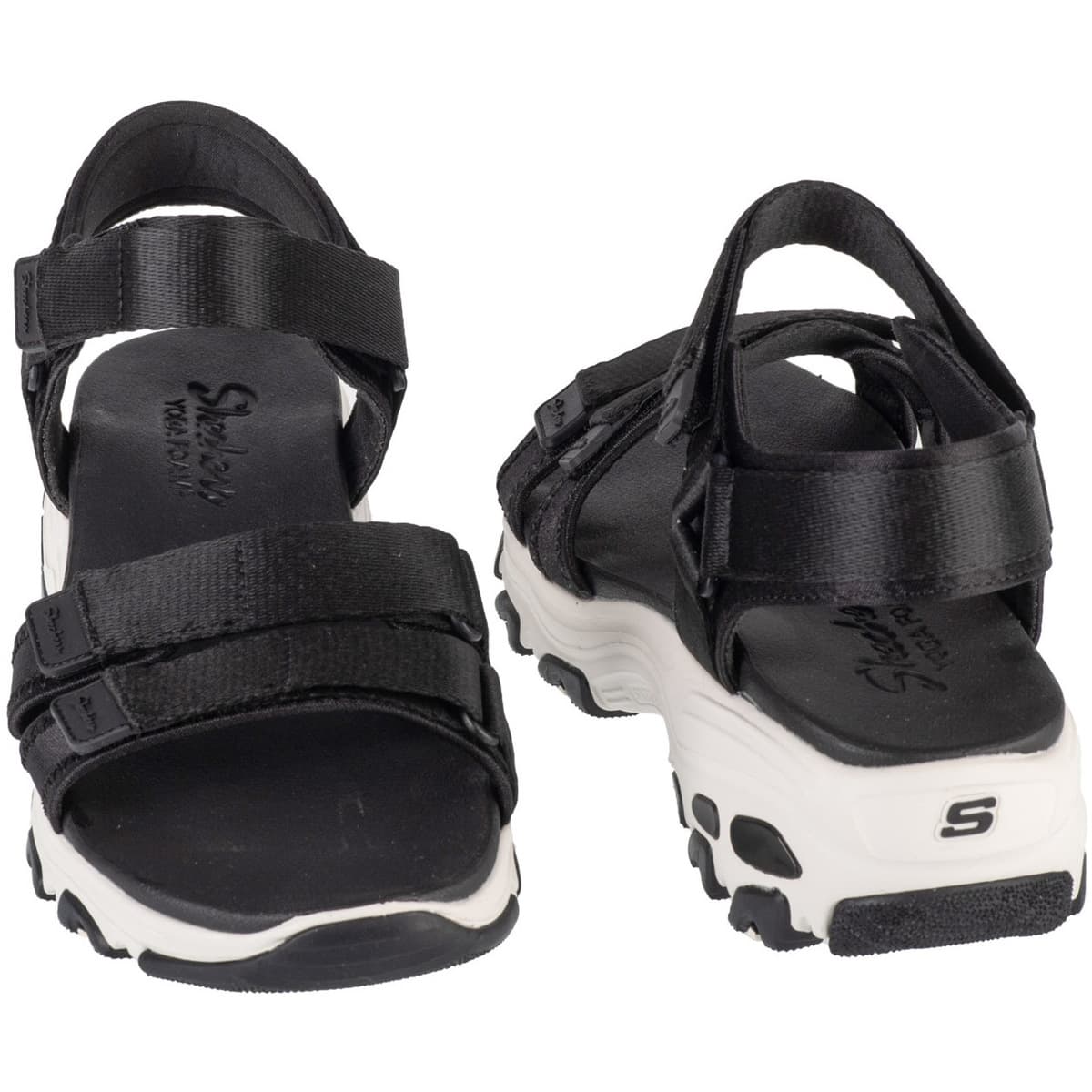 Women's Sports Sandals Skechers Black