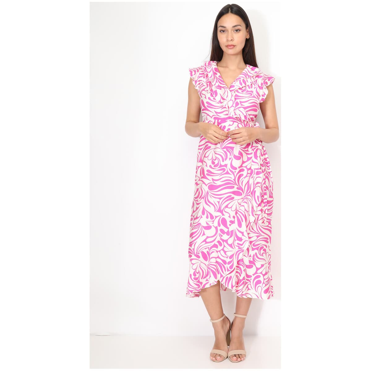 Women's Dresses La Modeuse Pink