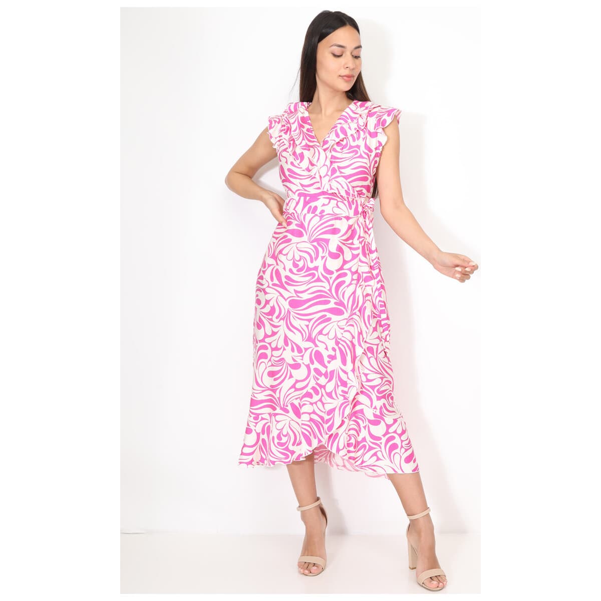 Women's Dresses La Modeuse Pink
