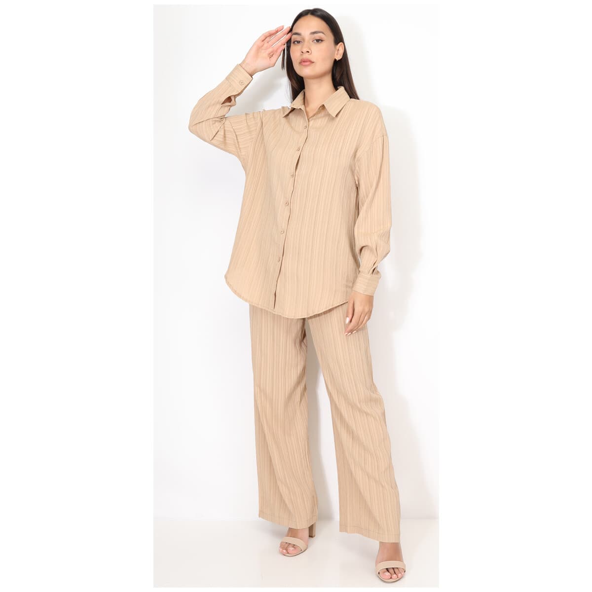 Women's Tracksuits La Modeuse Beige