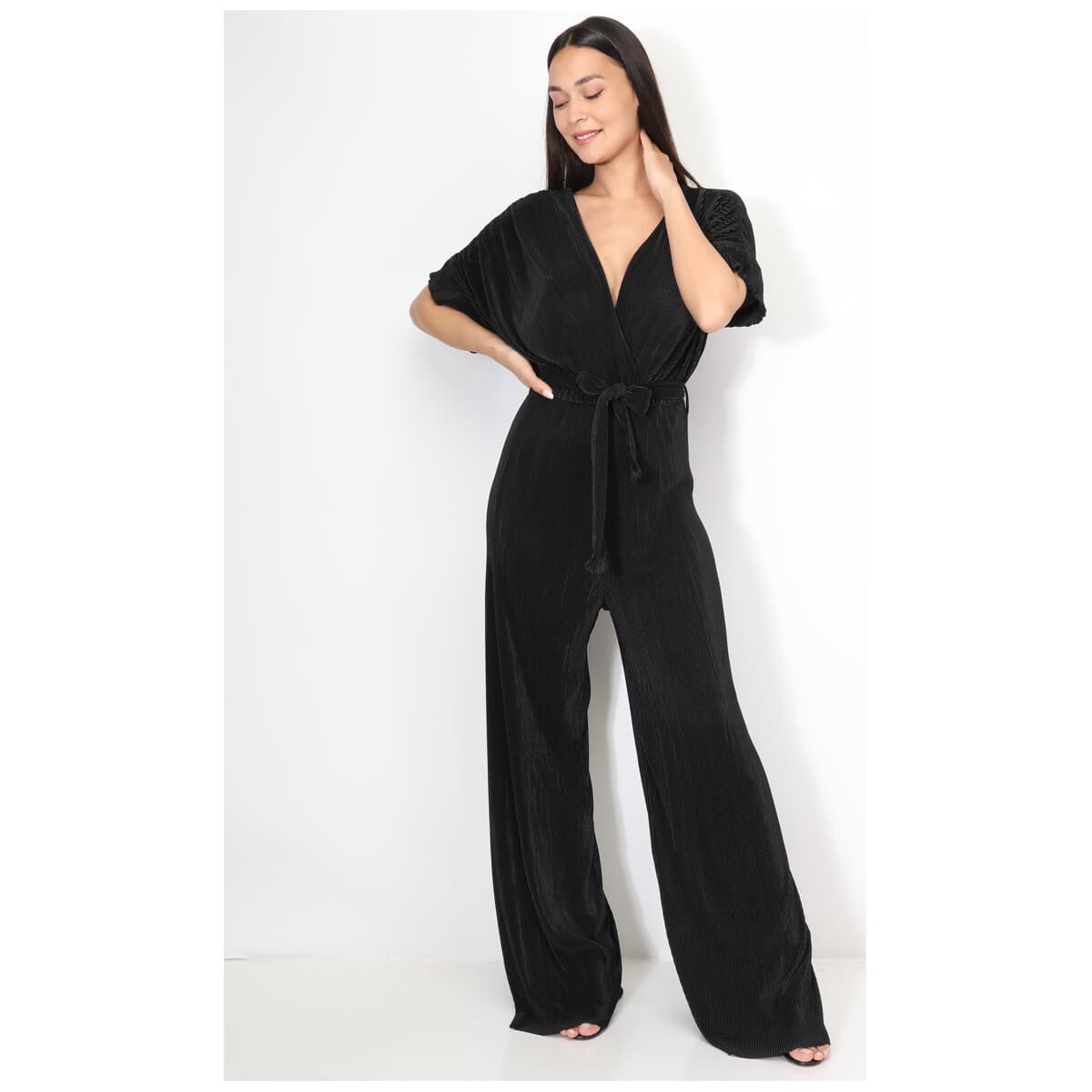 Women's Jumpsuits La Modeuse Black