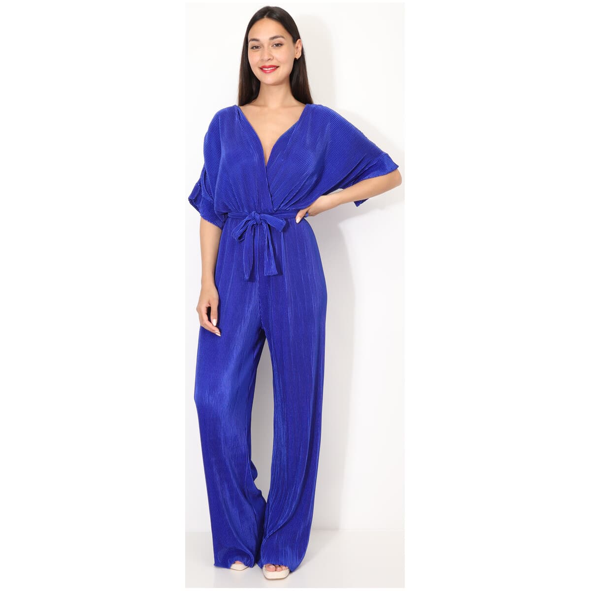 Women's Jumpsuits La Modeuse Blue