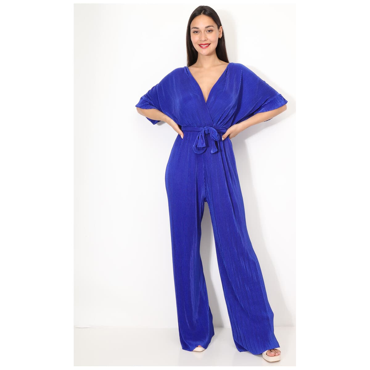 Women's Jumpsuits La Modeuse Blue