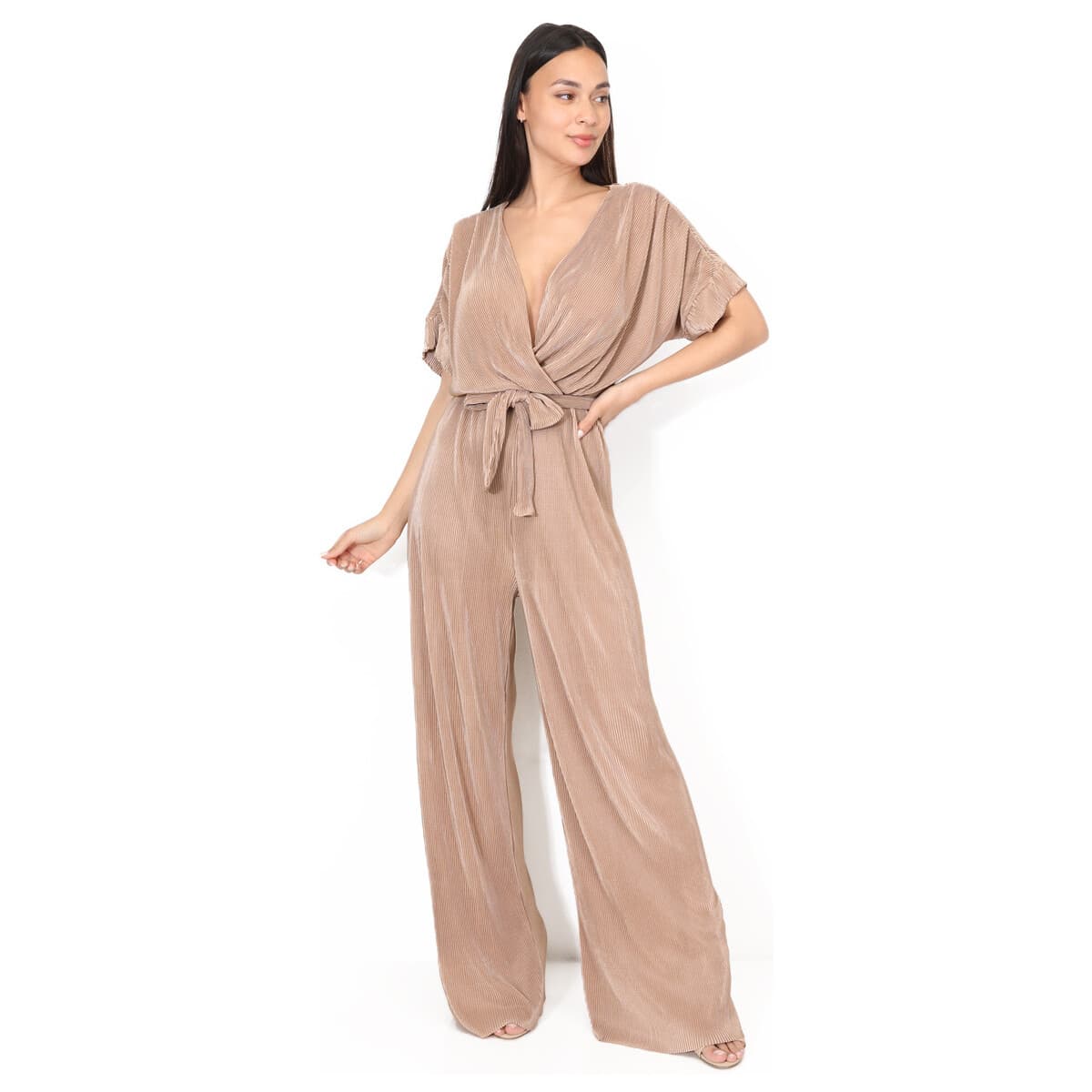 Women's Jumpsuits La Modeuse Gold