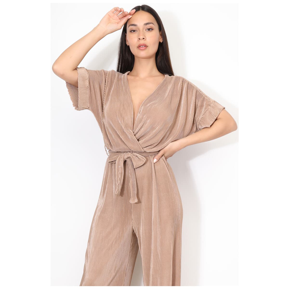 Women's Jumpsuits La Modeuse Gold