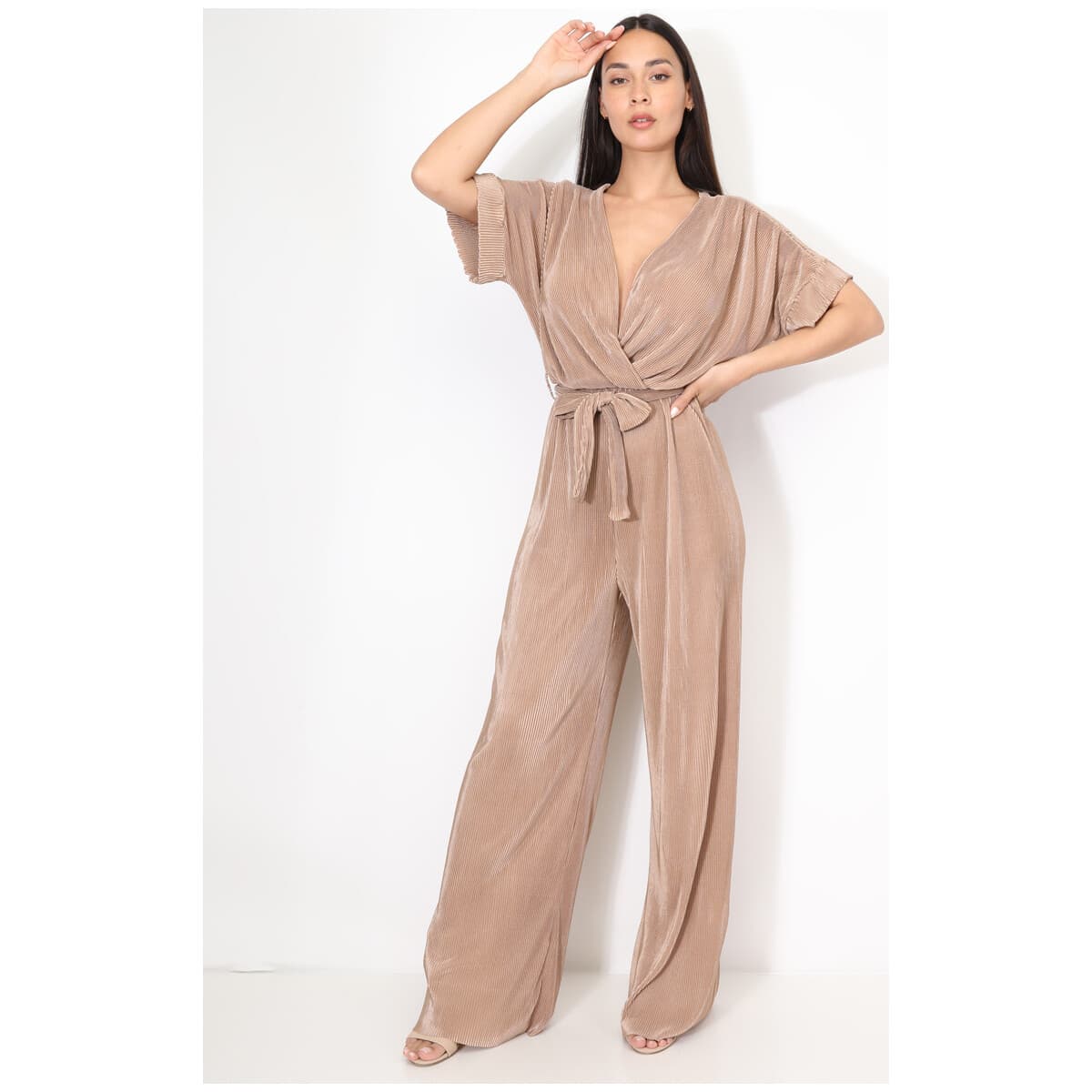 Women's Jumpsuits La Modeuse Gold