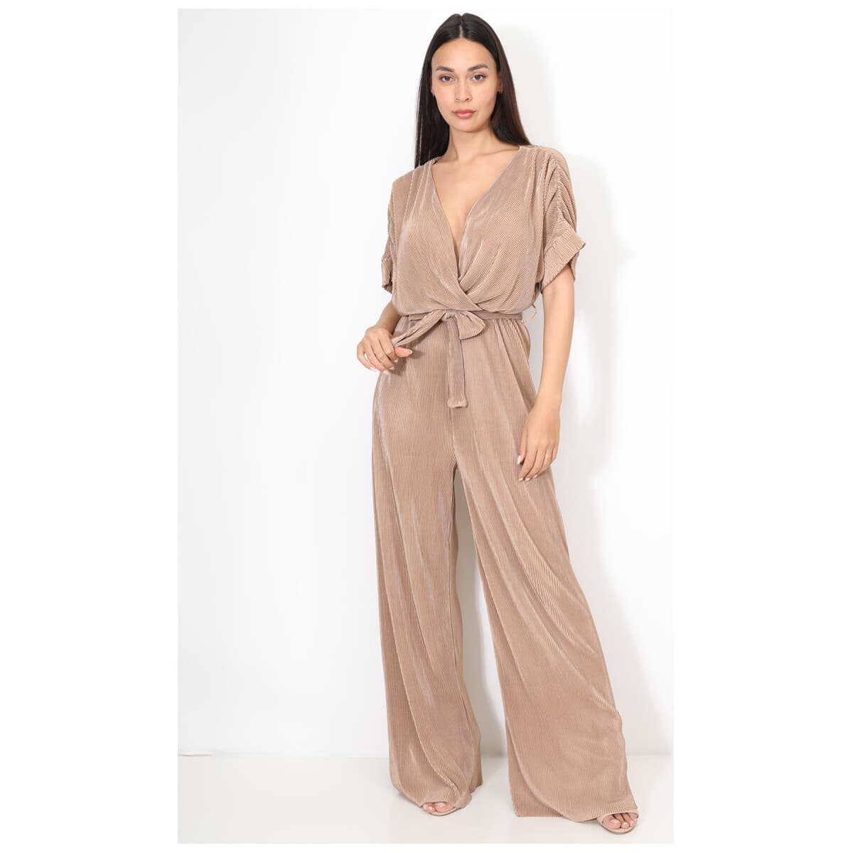 Women's Jumpsuits La Modeuse Gold