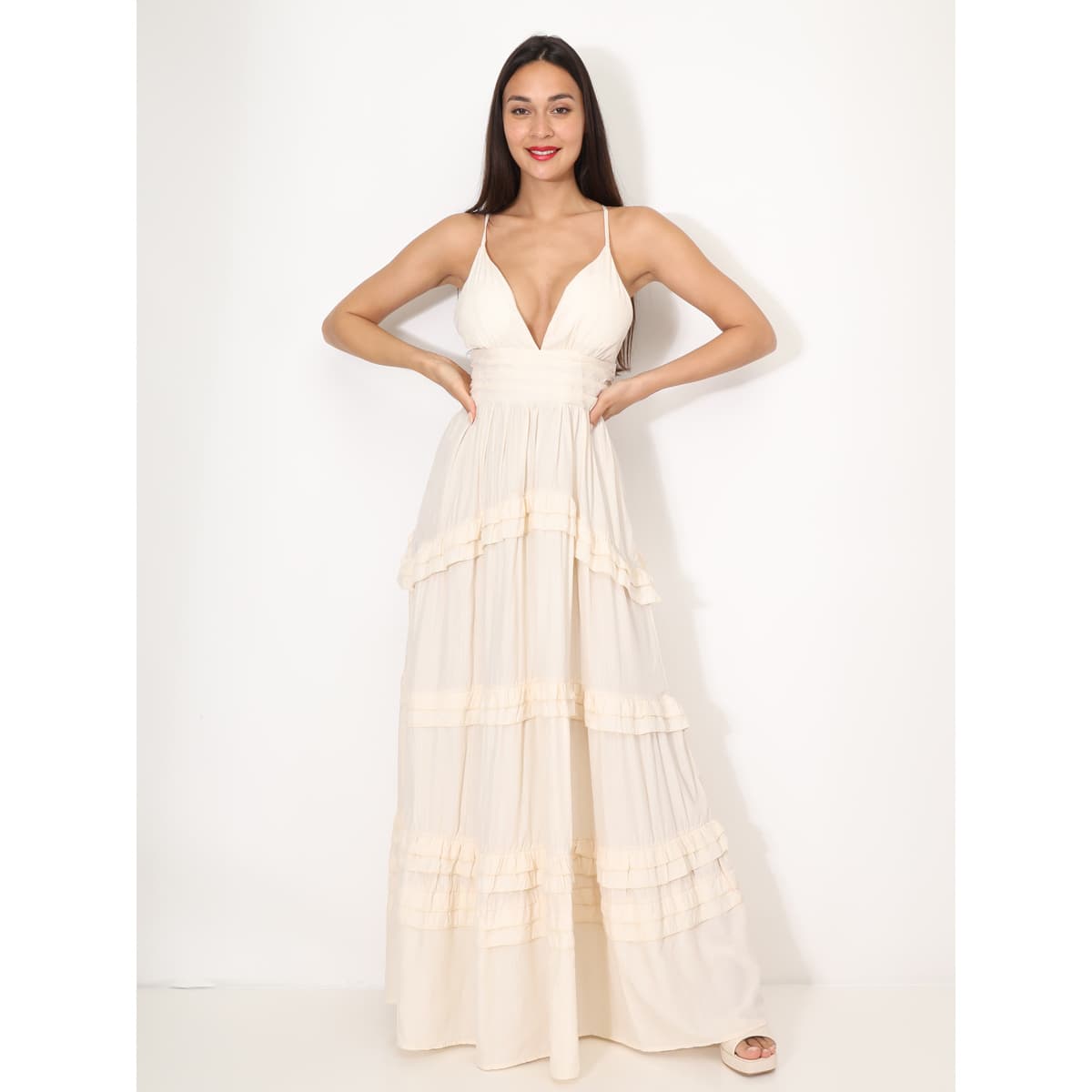 Women's Dresses La Modeuse Beige