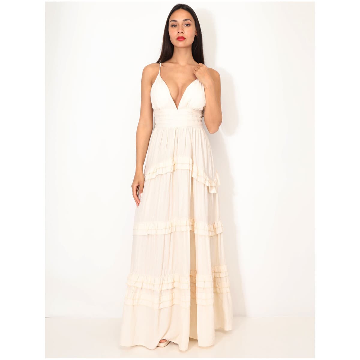 Women's Dresses La Modeuse Beige