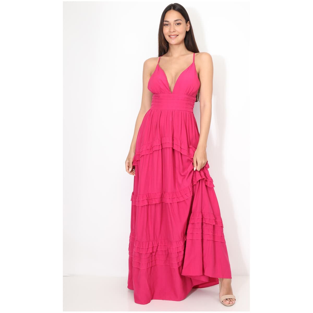 Women's Dresses La Modeuse Pink