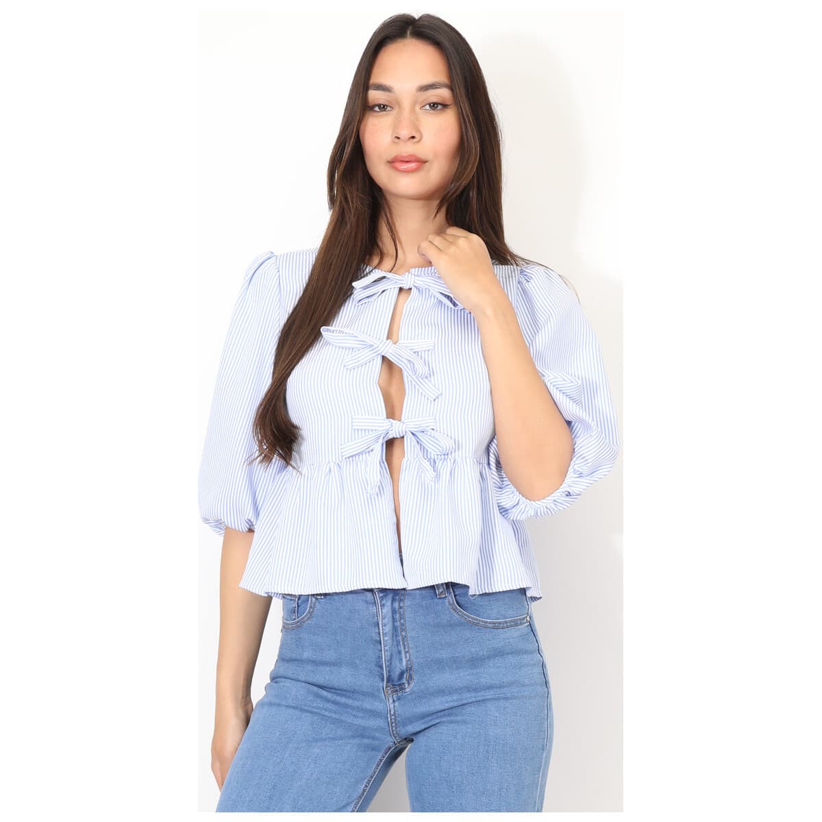 Women's Shirts La Modeuse Blue